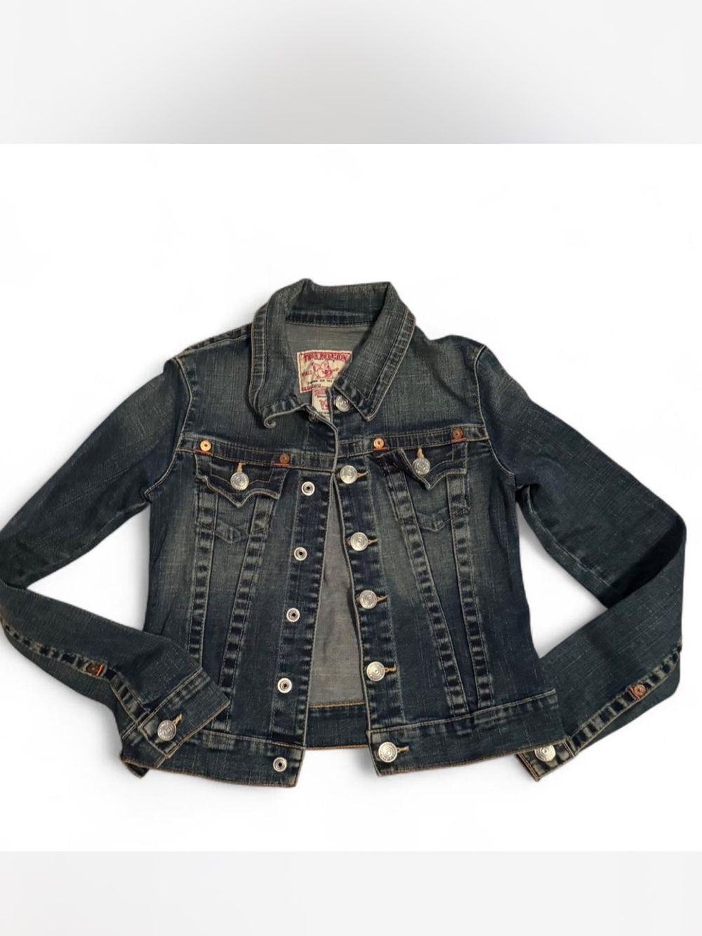 Y2K True Religion Denim Jacket, SZ XS